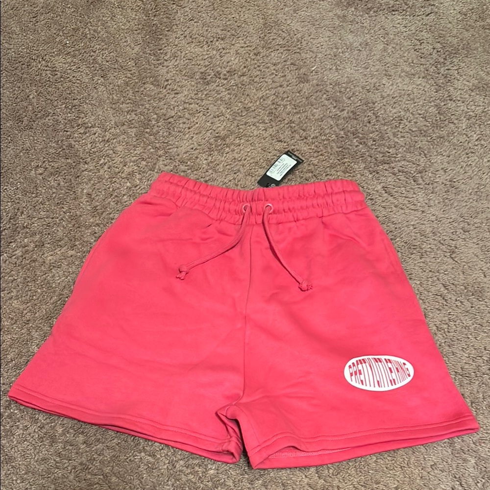NEW Pink Drawstring Shorts